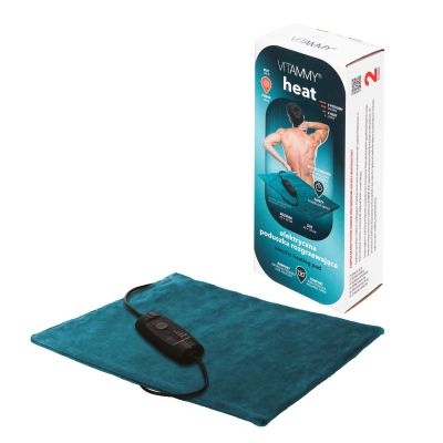 Perna cu incalzire electrica VITAMMY Heat JY6500 Amazonite, pentru spate si gat, Verde inchis BITvitammyheatverde