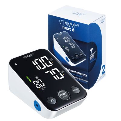 Tensiometru electronic de brat VITAMMY Next 6, mufa USB, detectare aritmie, memorare 2... BITnext6