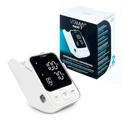 Tensiometru electronic de brat VITAMMY Next 7, mufa USB, detectare aritmie, memorare 2... BITnext7