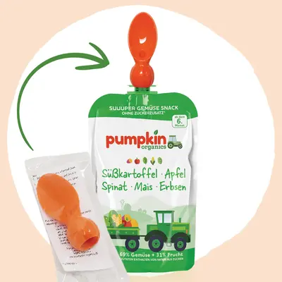 Lingurita pentru pauch pumpkin organics tna4260526590225