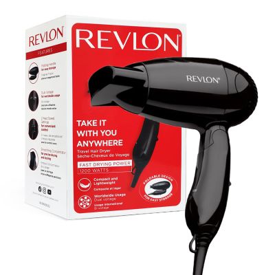 Uscator de par REVLON Travel RVDR5305E2, 2 viteze, 2 trepte de temperatura BITuscatorRVDR5305E2