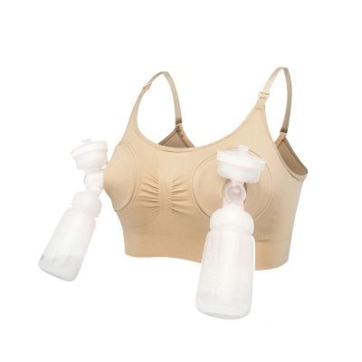 Sutien 2 in1 - alaptare si sustinere pompa san (bej)