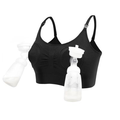 Sutien 2 in1 - alaptare si sustinere pompa san (negru)