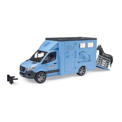 BRUDER - TRANSPORTOR DE ANIMALE MERCEDES BENZ CU UN CAL ARTBR02674