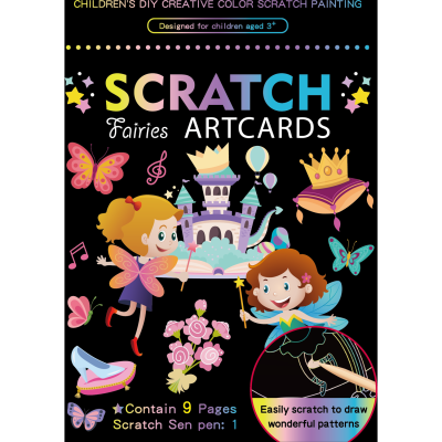 Set 9 planse razuibile Scratch ArtCards Bambinice BN047 BBJBN047_Zane