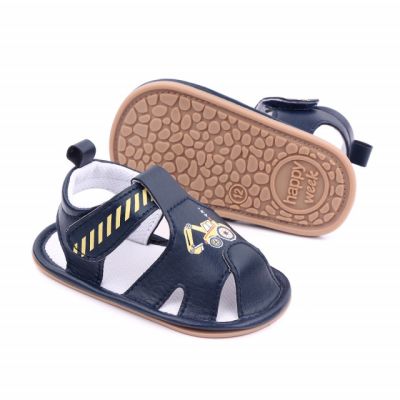 Sandalute bleumarine pentru baietei - Masinuta MBD2574-2-SA6