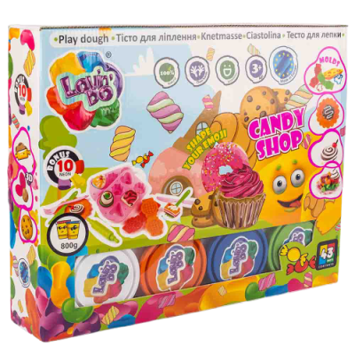 Set de modelat plastilina, Lovin&#039;Do - CANDY SHOP 2 KRTOK11017