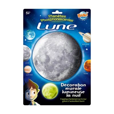 Decoratiuni de perete fosforescente - Luna - BK3DF3