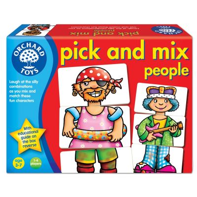 Joc educativ Asociaza personajele PICK AND MIX PEOPLE - OR008