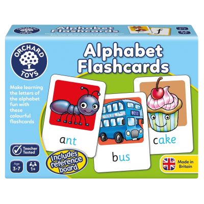 Joc educativ in limba engleza ALPHABET FLASHCARDS - OR024
