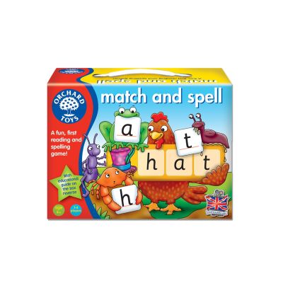 Joc educativ in limba engleza Potriveste si formeaza cuvinte  MATCH AND SPELL - OR004