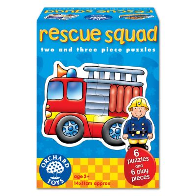 Set 6 puzzle Echipa de salvare (2 si 3 piese) RESCUE SQUAD - OR204