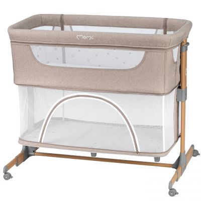 Co-sleeper MoMi, Smart Bed 4 in 1 - Beige KRTLOZE00001