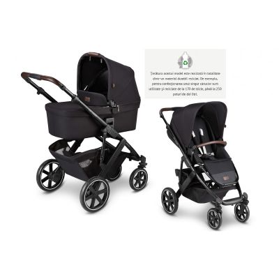 Carucior 2 in 1 Salsa 4 fashion Midnight ABC 2022 KRS12003202102