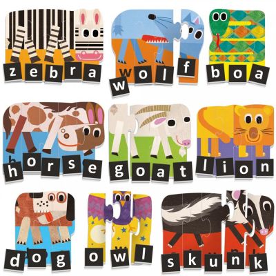 Headu Ecoplay - Puzzle-Uri Progresive Litere Si Cuvinte Eng ARTHE51203