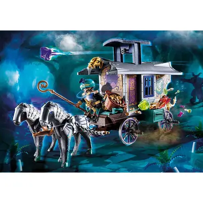 Playmobil - Violet Vale - Trasura Negustorului ARTPM70903