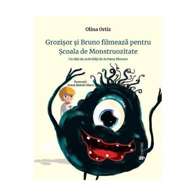 Grozisor si bruno filmeaza pentru scoala de monstruozitate