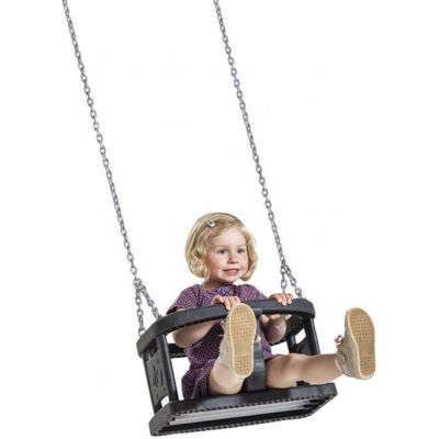 Leagan  pentru bebelusi cu lant 2.5 m negru - okekbt102.010.006.001
