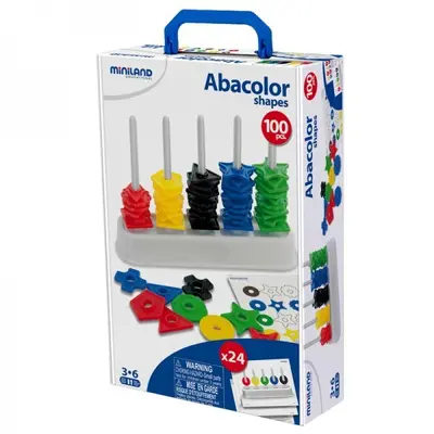 Numaratoare abacolor cu forme si activitati - okeml95270