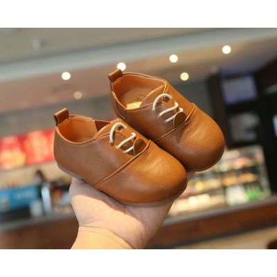 Pantofi maro eleganti pentru baietei MDv201-2-sa51