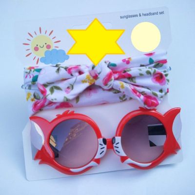 Set bentita si ochelari de soare - Sunny roses MBUV400-1