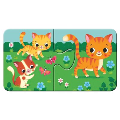 Puzzle Animale Si Puiutii Lor, 9X2 Piese ARTRVSPC03123