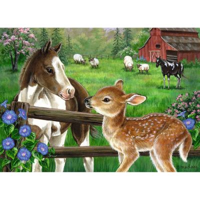 Puzzle Calut Si Caprioara, 60 Piese ARTRVSPC09625
