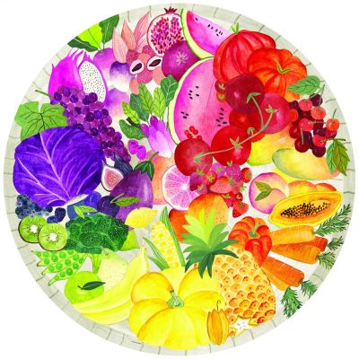 Puzzle Cerc Fructe Si Legume, 500 Piese ARTRVSPA17169