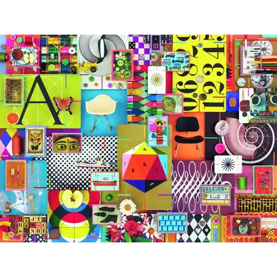 Puzzle Eames House Of Cards, 1500 Piese ARTRVSPA16951