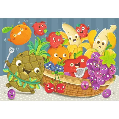 Puzzle Fructe, 2X24 Piese ARTRVSPC05248