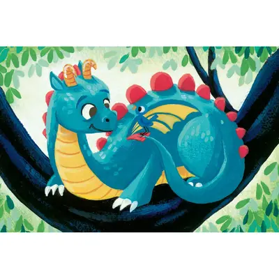 Puzzle In Cutie Dragon, 6 Piese ARTRVSPC05139