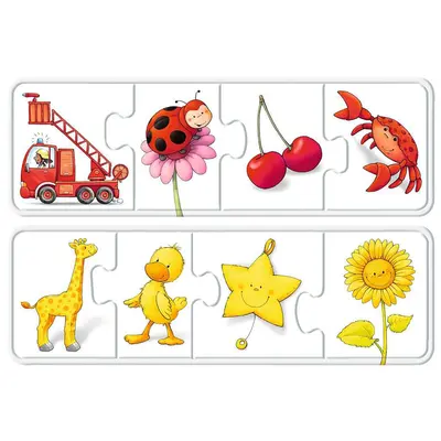 Puzzle Lucruri Colorate, 6X4 Piese ARTRVSPC03007