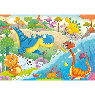 Puzzle Prietenii Mei Dinozaurii, 2X12 Piese ARTRVSPC05246