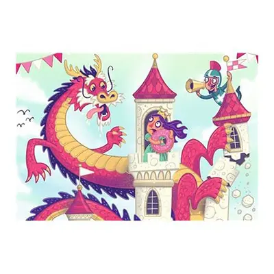 Puzzle Si Joc Dragon, 2X24 Piese ARTRVSPC05595