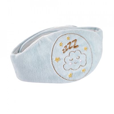 Centura anticolici cu samburi de cirese Sleepy Cloud (Culoare: Bleu) JEMbj_4292