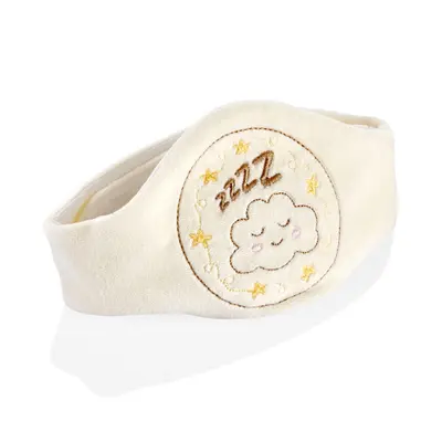 Centura anticolici cu samburi de cirese Sleepy Cloud (Culoare: Ecru) JEMbj_4293