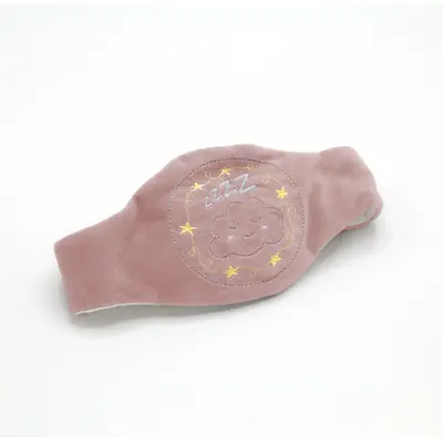 Centura anticolici cu samburi de cirese Sleepy Cloud (Culoare: Roz inchis) JEMbj_4295