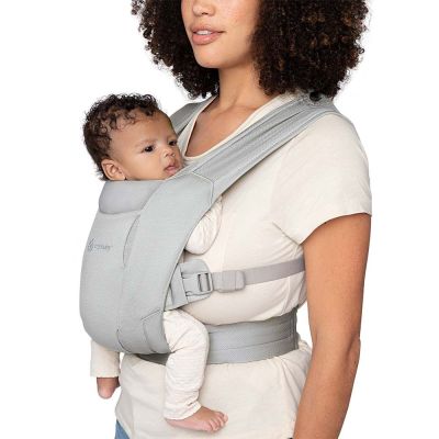 Marsupiu embrace soft air mesh soft grey tnabcemasamgry