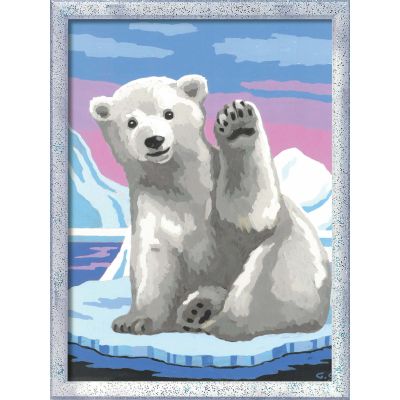 Pictura Pe Numere - Urs Polar ARTRVSPBN20079