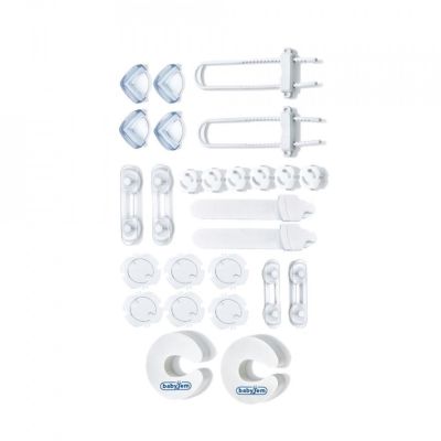 Set 26 protectii pentru mobilier BabyJem Home Safety Kit JEMbj_083