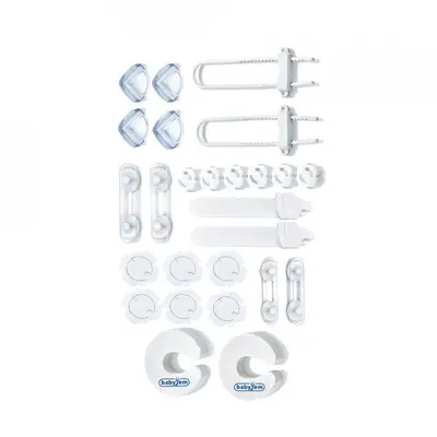 Set 26 protectii pentru mobilier BabyJem Home Safety Kit JEMbj_083