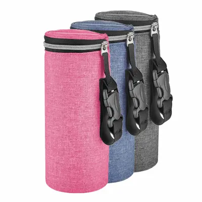 Husa termoizolanta pentru biberon BabyJem (Culoare: Roz) JEMbj_6222