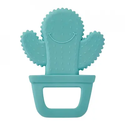 Jucarie dentitie BabyJem Cactus (Culoare: Bleu) JEMbj_628_24