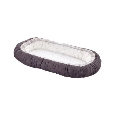 Baby nest cu 2 fete BabyJem Luxury Between Parents (Culoare: Gri) JEMbj_6141