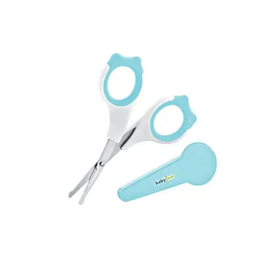 Forfecuta BabyJem pentru bebelusi cu suport protectie (Culoare: Bleu) JEMbj_5202