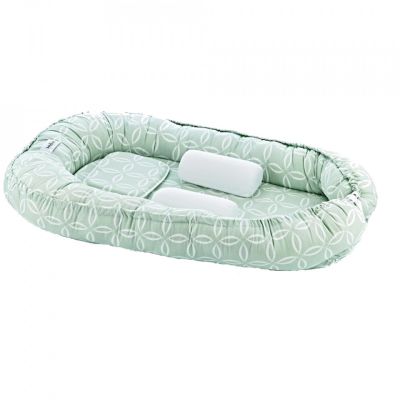 Saltea reductor BabyNest Between parents (Culoare: Verde) JEMbj_4191
