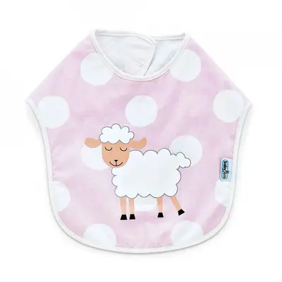 Baveta pentru copii din bumbac Dots (Culoare: Bleu) JEMbj_5023