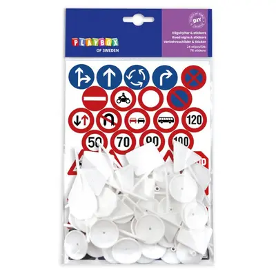 Set 24 de semne de circulatie si 72 stickere - okepb2471546