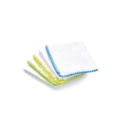 Set 10 batistute din bumbac pentru copii 28x28 cm JEMbj_025