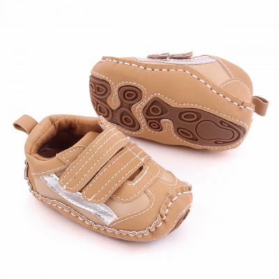 Adidasi crem cu dunga argintie ADd2616-12-sa29